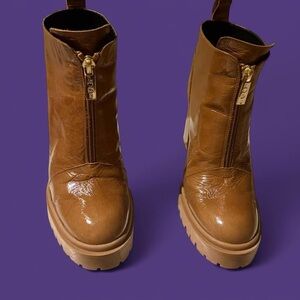 Designers Originals Tan Ankle Booties